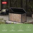 thumbnail image 14 of Keter Signature Collection 170 Gal. Deck Box for Indoor/Outdoor Storage, 14 of 17