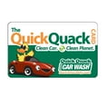 thumbnail image 1 of Quick Quack Car Wash $50 Gift Card, 1 x $50, 1 of 5