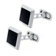 thumbnail image 1 of Men's Cufflinks in Sterling Silver, 1 of 6