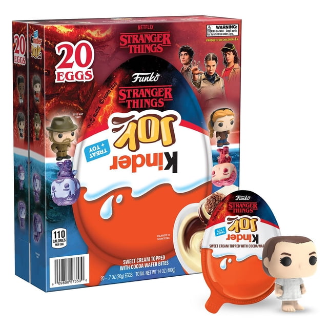 Kinder Joy Funko Pop Soccer Chocolate Surprise Egg, 0.7 oz., 20 ct.
