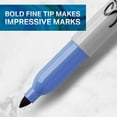 thumbnail image 4 of Sharpie - Permanent Marker, Fine, Assorted Colors , 24 Count, 4 of 7