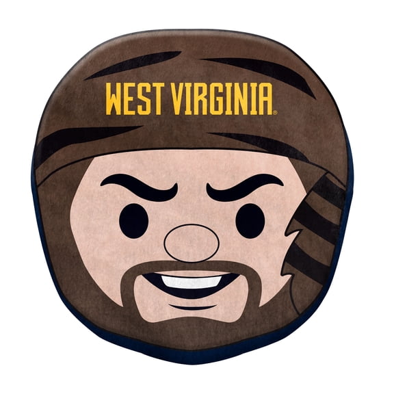 Logo Brands West Virginia Mountaineers Puff Pillow