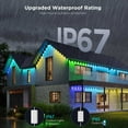 thumbnail image 5 of Govee Pro 100-ft Cuttable LED Permanent Outdoor Lights, 5 of 8