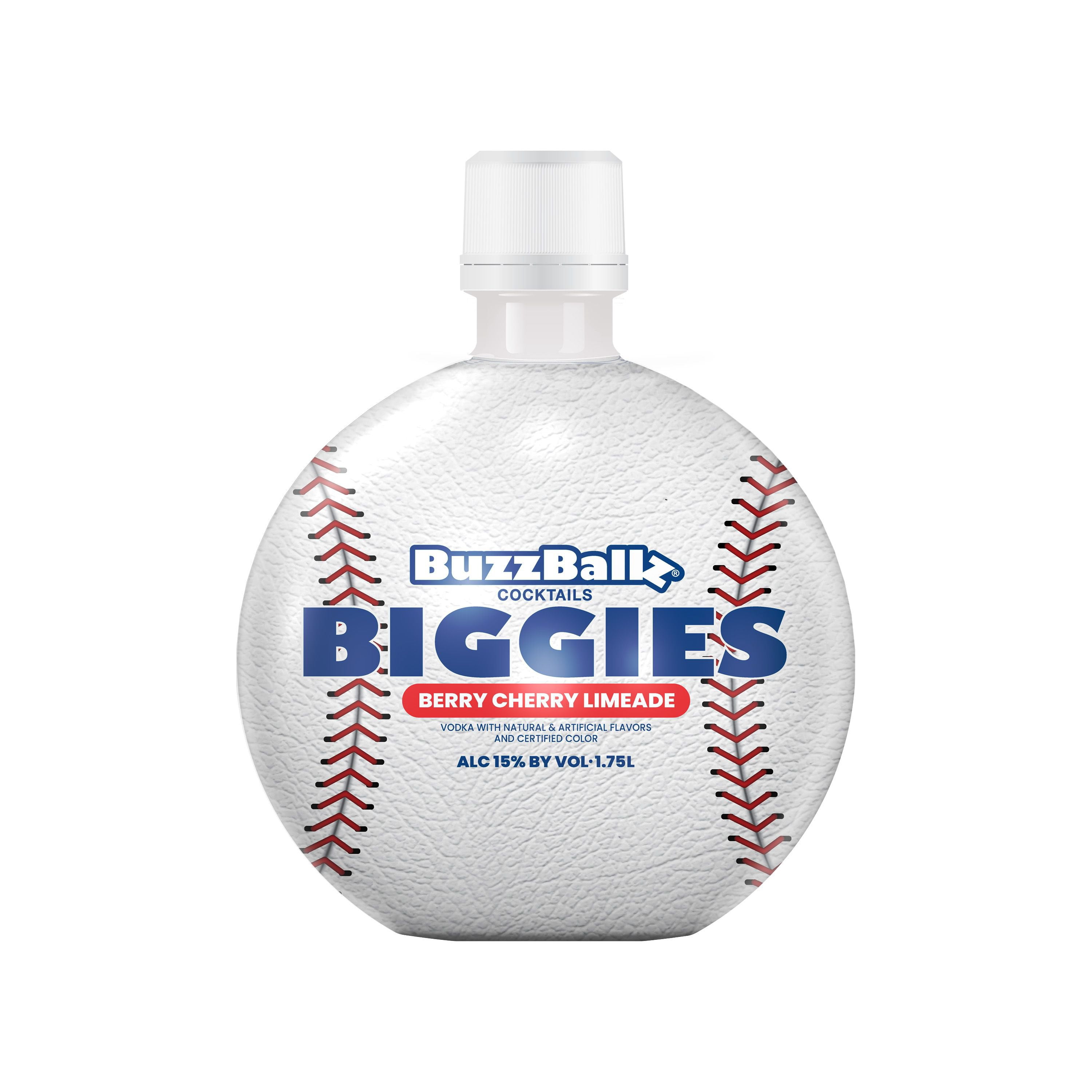 BuzzBallz Biggies Dodgers Cherry Limeade Cocktail, 1.75 L