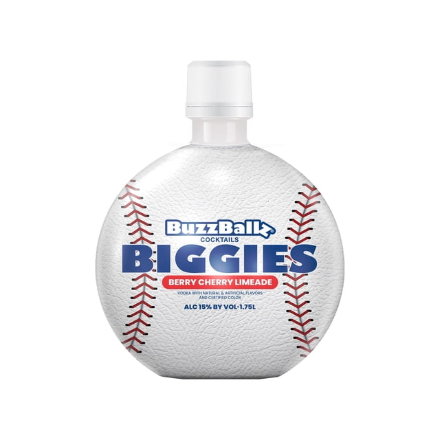 BuzzBallz Biggies Dodgers Cherry Limeade Cocktail, 1.75 L
