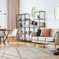 thumbnail image 2 of Thayer Modern Diamond Shag Rug, Assorted Colors & Sizes, 2 of 4