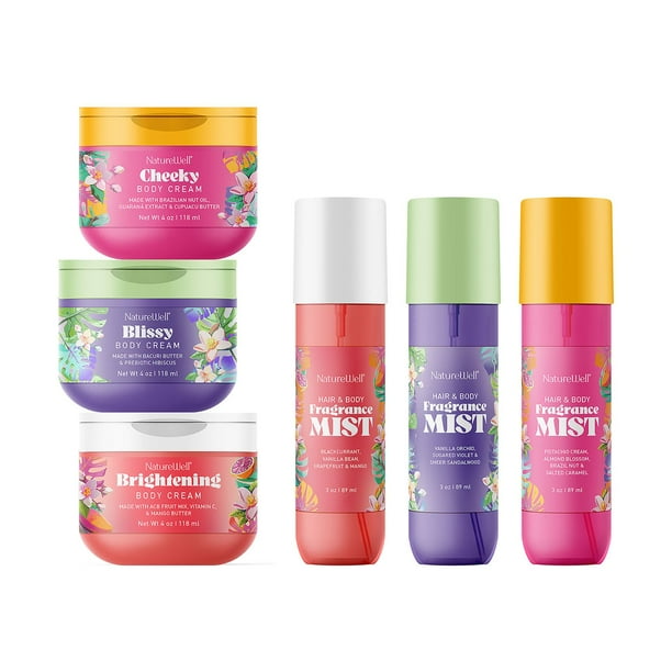 NatureWell Signature Body Cream and Mist, 6 pc. - Samsclub.com