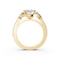 thumbnail image 2 of 3.75 CT.T.W. Lab Created Marquise Diamond Ring in 18K Gold, 2 of 3