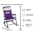thumbnail image 3 of Logo Brands TCU Horned Frogs Bungee Rocker, 3 of 5