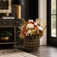 thumbnail image 4 of Artificial 36" Fall Baskets in Round Baskets, Assorted Colors, 4 of 5