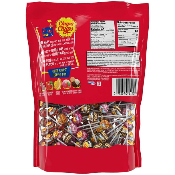 Chupa Chups Mini Lollipops Variety Pack, 240 ct. - Samsclub.com