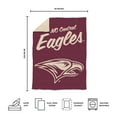 thumbnail image 5 of Logo Brands NC Central Eagles Luxe Dreams Throw, 60" x 80", 5 of 6