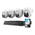 thumbnail image 1 of Reolink 4K 8MP Dome Cameras with 8-Channel 2TB NVR Security System, 4pk., 1 of 12