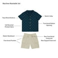 thumbnail image 4 of Member's Mark Toddler Boys 2-Piece Button Down Tee Playwear Set, 4 of 7