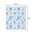 thumbnail image 4 of Adult Licensed Holiday Silk Touch Throw, 60" x 70", 4 of 5