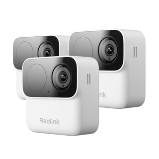 Reolink Argus MagiCam 1080p HD Battery Wi-Fi Mini Security Camera Magnetic Indoor/Outdoor, 3pk.