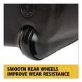 thumbnail image 5 of Rubbermaid Commercial Lobby Pro Upright Dust Pan with Wheels Black, 5 of 8