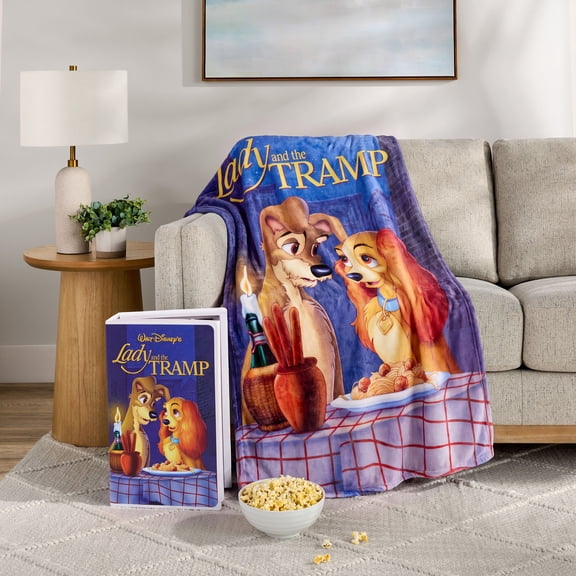 Disney Classic VHS Boxed Silk Touch Throw, 50" x 70"