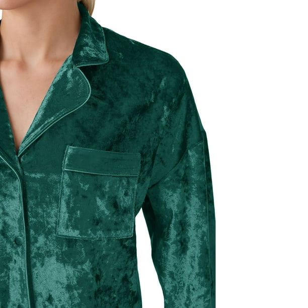 Lord & Taylor Women's 2-Piece Velour Pajama Set - Samsclub.com