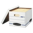 thumbnail image 1 of Bankers Box Stor/File Storage Box with Lift-Off Lid, White, Letter/Legal 6-Pack, 1 of 5