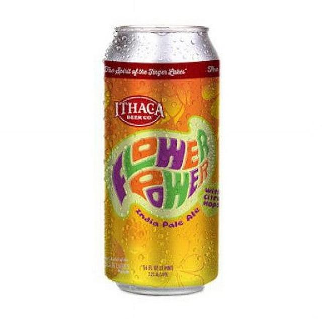 Ithaca Flower Power India Pale Ale Beer, 16 fl. oz. can, 8 pk.