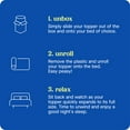 thumbnail image 9 of Sealy Dreamlife 3" Gel Memory Foam Mattress Topper and Cover, 9 of 9