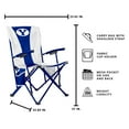 thumbnail image 3 of Logo Brands BYU Cougars Hard Arm Chair, 3 of 6