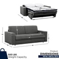 thumbnail image 8 of Stearns & Foster Henley Full Sofa Bed with 5" Mattress, 8 of 10