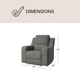 thumbnail image 5 of Margo 3-Piece Fabric Manual Reclining Set, Assorted Colors, 5 of 13