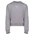 thumbnail image 1 of Under Armour Girls Rival Fleece Oversized Crewneck Sweatshirt, 1 of 5