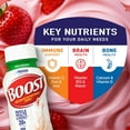 thumbnail image 3 of BOOST 20g High Protein Nutritional Drink, Strawberry 8 fl. oz., 28 ct., 3 of 8