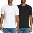 thumbnail image 1 of WP Weatherproof Men's 2 Pack Short Sleeve Henley, 1 of 5