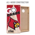 thumbnail image 3 of YouTheFan Louisville Cardinals 2'x4' Cornhole Board Set, 3 of 6