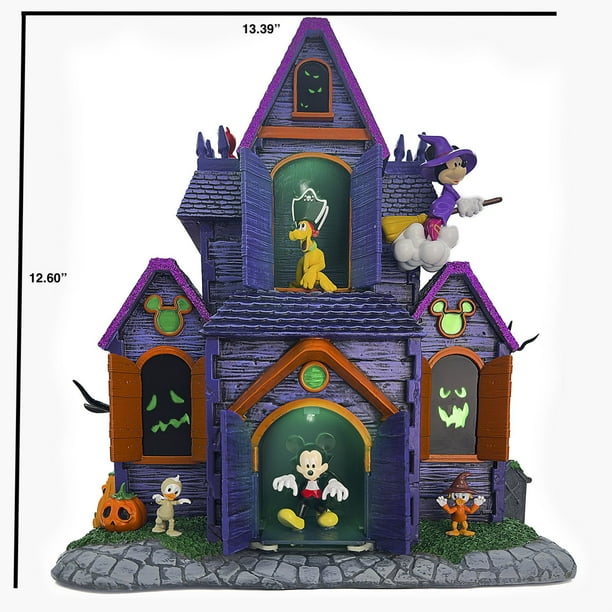 ディズニー　ハロウィンハウス Disney Pre-Lit Animated Halloween Village, 9 pc. - Samsclub.com