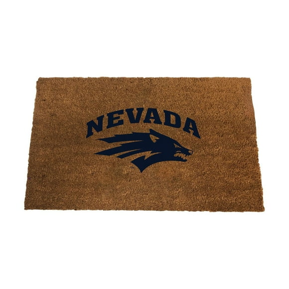 Logo Brands Nevada Wolf Pack Doormat