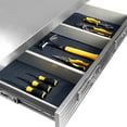thumbnail image 7 of Seville Classics UltraHD Stainless Steel LED Lighted Workcenter, 7 of 10