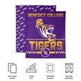 thumbnail image 6 of Logo Brands Benedict College Tigers 60"x70" Super Plush Blanket, 6 of 7