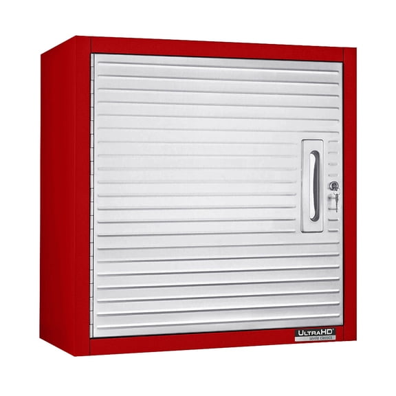 Seville Classics UltraHD Wall Storage Cabinet, 24" W x 12" D x 24" H