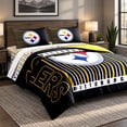 thumbnail image 4 of Logo Brands Pittsburgh Steelers Bed-In-A-Bag Set, 4 of 5