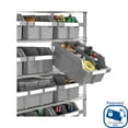 thumbnail image 7 of Seville Classics Extra Wide 7-Tier NSF 21-Bin Rack, 48" W x 14" D x 56" H, 7 of 10