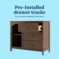 thumbnail image 5 of Graco Olivia 3 Drawer Combo Dresser, Choose Color, 5 of 9