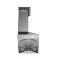 thumbnail image 2 of Forno Orvieto Wall Mount Range Hood In Stainless-Steel with Baffle Filters & Chimney, 2 of 5