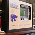 thumbnail image 2 of YouTheFan Kansas State Wildcats 25-Layer Football Stadium View 3D Wall Art, 2 of 5