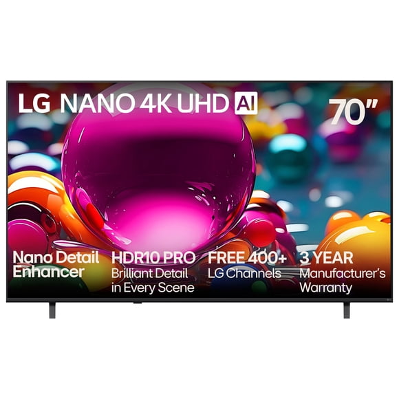 LG 70" Class Nano NU850 Series 4K Smart TV