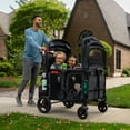 thumbnail image 3 of Radio Flyer Voya XT Quad Stroller Wagon with Accessories, 3 of 9