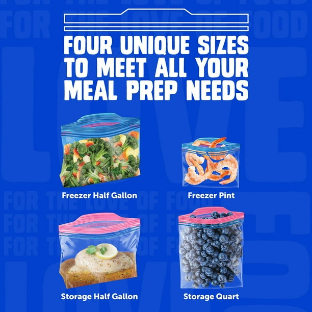 Ziploc Meal Prep Variety Pack, 134 ct. - Samsclub.com