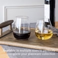 thumbnail image 3 of Over&Back 18oz Stemless Red Wine Glasses, Set of 4, 3 of 8