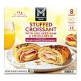 thumbnail image 1 of Member's Mark Uncured Ham & Swiss Cheese Croissant with Seasoning, Frozen, 8 ct., 1 of 6