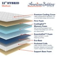 thumbnail image 4 of American Bedding Premium Collection 11” Hybrid Mattress, 4 of 8