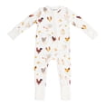 thumbnail image 1 of Angel Dear Baby Girls Convertible Zipper Romper, 1 of 4